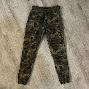 Akira Camo Cargo Pants